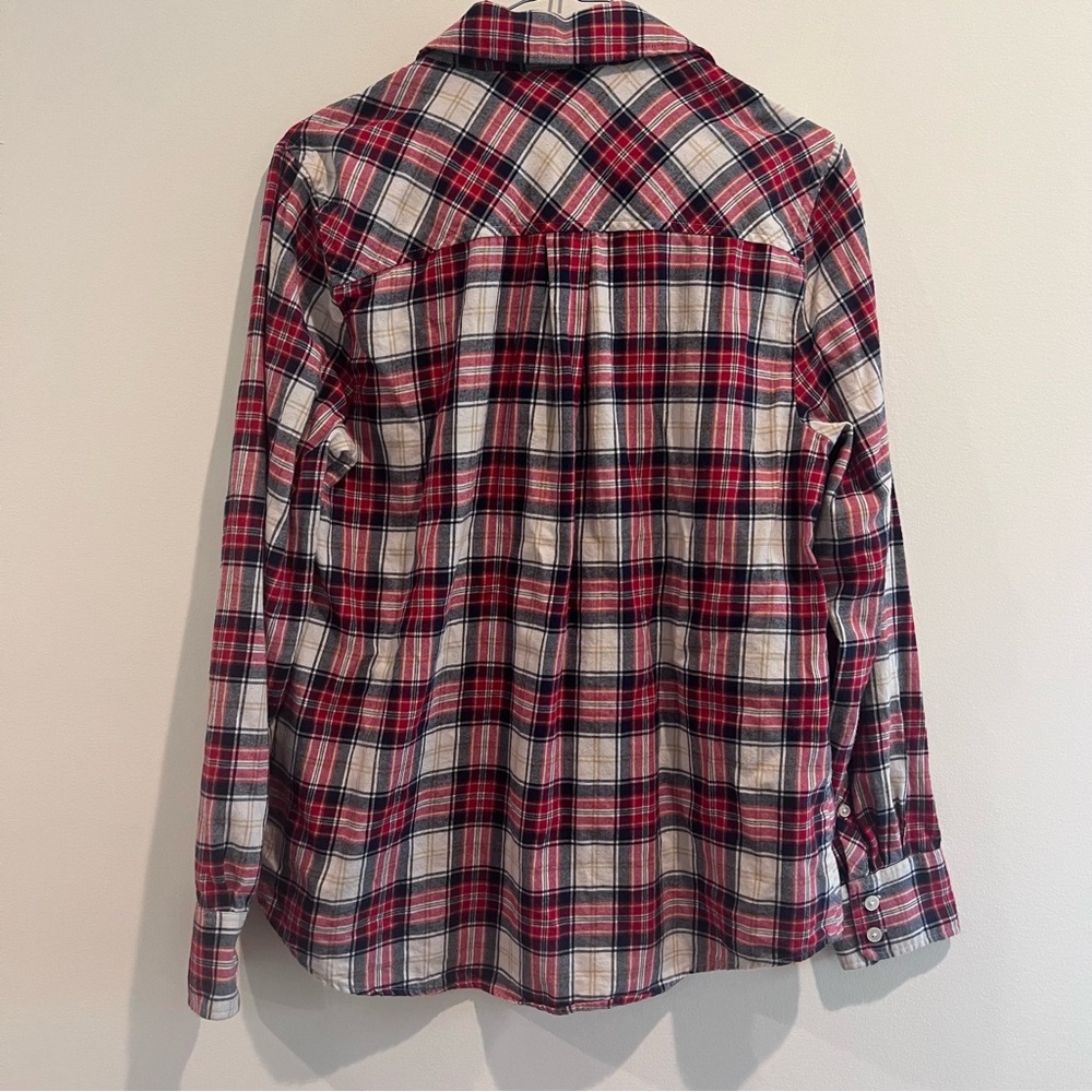 J.Crew plaid shirt‎ womens size S - Picture 5 of 7